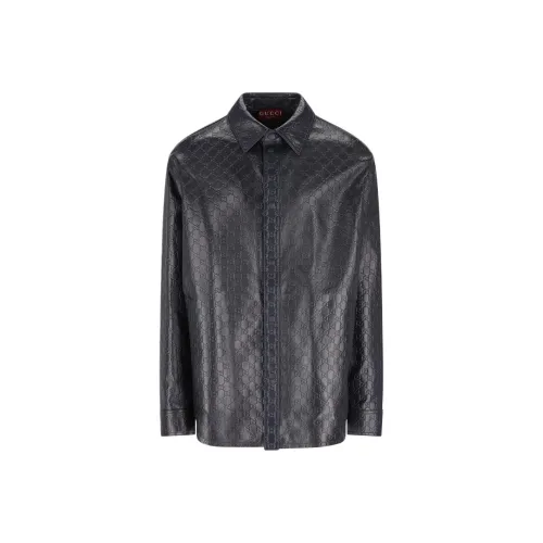 GUCCI FW25 Кожа Куртка Мужская