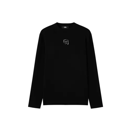 KARL LAGERFELD Karl Lagerfeld Jeans Черный Унисекс T-рубашки