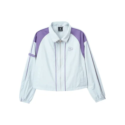 Skechers x SmileyWorld Куртки и пальто Женские Высокий Building Серый