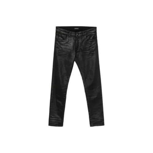 SALVATORE SANTORO Мужские черные джинсы