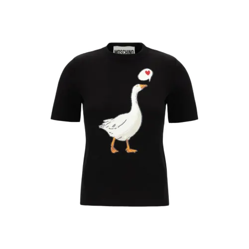 MOSCHINO Черные Женские Свитера