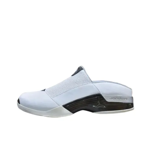 Jordan Air Jordan 17 Домашние тапочки Унисекс Белый