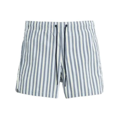 ZARA Небесно-голубые мужские плавательные шорты