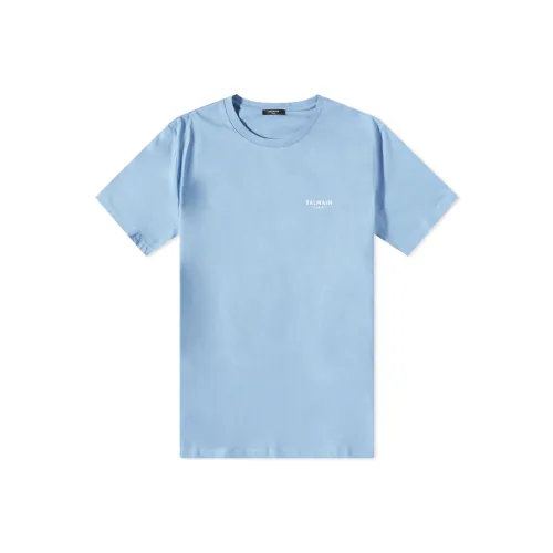 BALMAIN Мужские синие T-рубашки