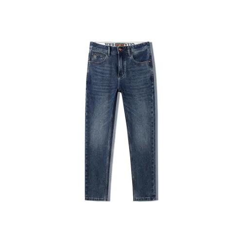 ZENGZHI Джинсы Облегающий крой Прямой крой Унисекс