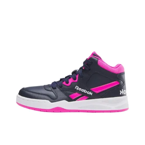 Reebok BB4500 Court MID Топ Детские Скейтбординги Синий Подростки