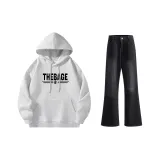 Дженсы Фотиния Серый Черный Серый