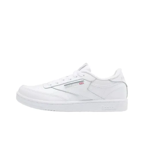 Reebok Club C Low Топ Детские Скейтбординги Белый Подростки