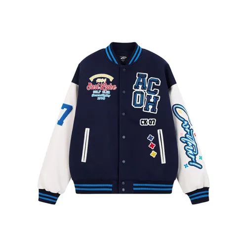 A Chock Темно-синие унисекс бейсбольные Джерси