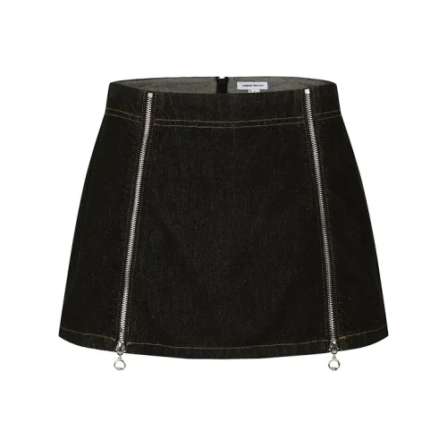 URBAN REVIVO Женские Джинсовые Короткие Юбки Женские