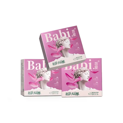 Bapi Синьцзянский хлопок Пробиотики Day Ночной Брюки Panty Стиль Санитарная прокладка Мягкий уксусный Антибактериальный XL M L