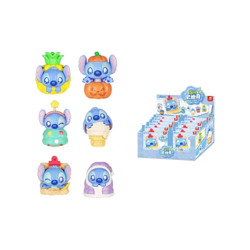 Disney x Disney Store Lilo Stitch Search For Stitch Collection Blind Boxes Single Mystery Box Full Box 12 Pack Disney x Disney Store Лило и Стич Search For Stitch Коллекция Слепые коробки Один Mystery Box Полная коробка 12 шт