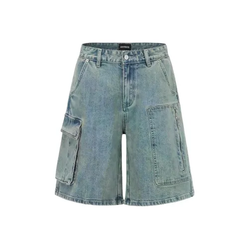 AXYPAGES Светло-синие женские джинсовые шорты
