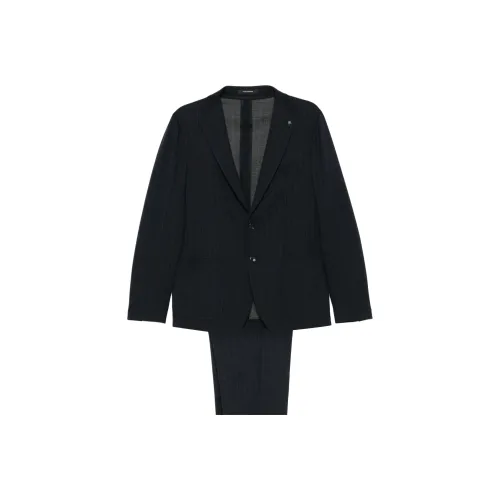 Tagliatore Мужские деловые костюмы морского синего цвета