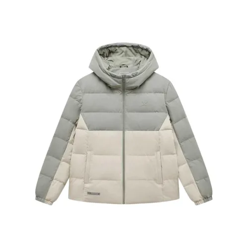 XTEP Variety Тренировки Коллекция Пуховик Женские Terrace Серый Пемзовый Серый