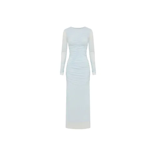 Shona Joy Длинное платье с длинными рукавами женское