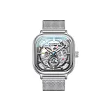 Серебристо-черный