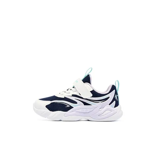 QIAODAN Детская повседневная обувь Низкий топ Sash Синий Jordan Белый Для дошкольников