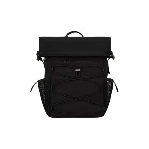 Рюкзак из полиуретана Karl Lagerfeld мужской черный