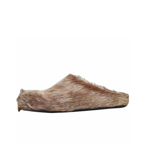 Marni Fussbett Домашние тапочки Женские Коричневый