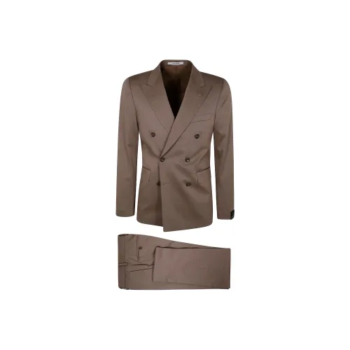 Tagliatore Шоколад Мужские Деловые Костюмы