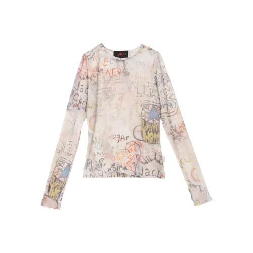 Jordan Apparel Светло-янтарный Женские T-рубашки