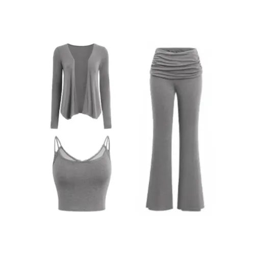 SDN by41 Серый Женские Повседневные Костюмы