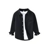 Черная рубашка (без подкладки)