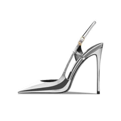 Siwei Высокие каблуки Серебряный Женские