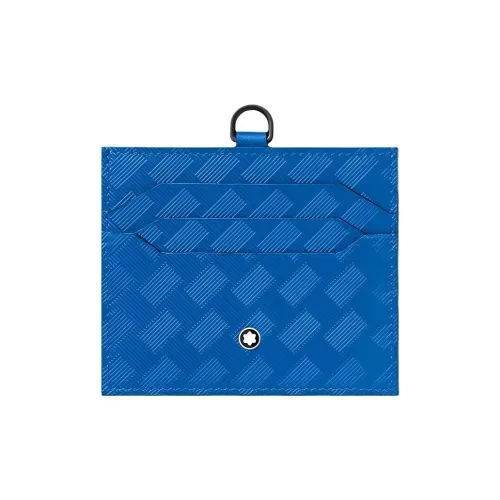 MONTBLANC Коровья кожа Держатель для карт Мужской Modern Синий