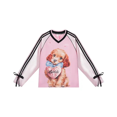 LALABOBO Реглан рукав T-рубашка Унисекс