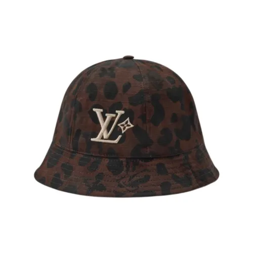 LOUIS VUITTON Cotton Bucket Hats Мужской Черепаховый Яшмовый