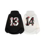 2 пачки (Черная вышивка Розовый 13 + Белая вышивка Розовый 14)