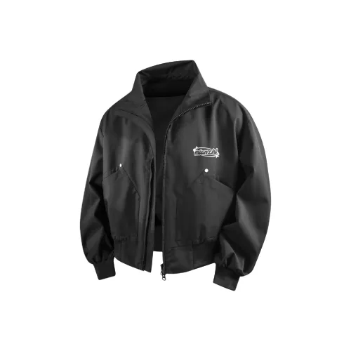 Хлопок Унисекс Куртки