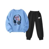 Синий/Наушники-Черный/W Brave K