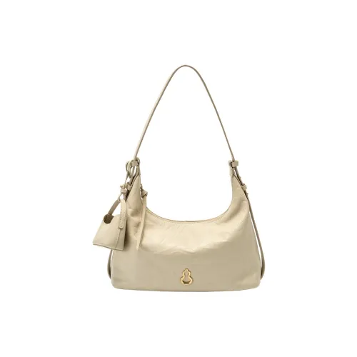 BAMPO Сумка на плечо из натуральной коровьей кожи подмышечная женская многоцветная