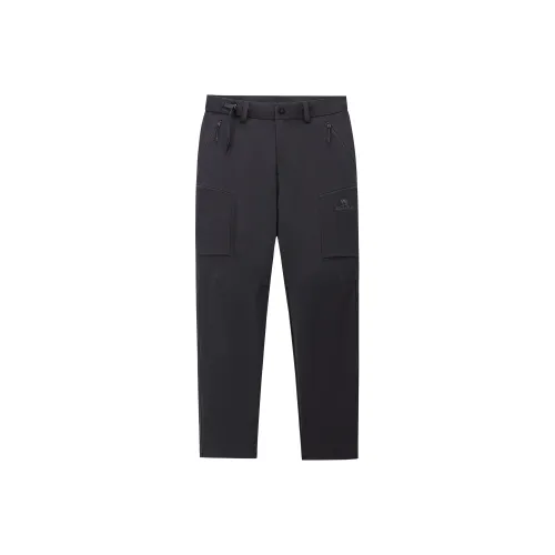 CAMEL Альпинизм Софтшелл-брюки Устойчивые к истиранию Водоотталкивающие Карго-брюки Мужские