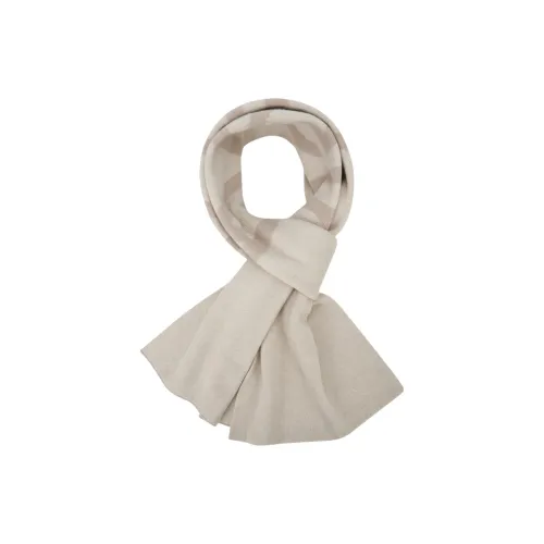 Calvin Klein Шерпа Шарфы Мужской Мел Белый Серый Замковая