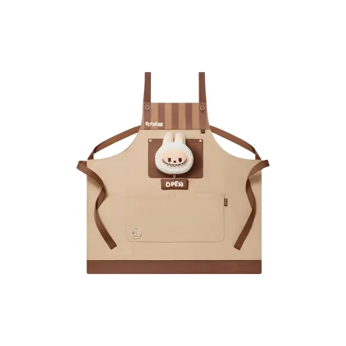 POP MART THE MONSTERS LABUBU Bubbles Cute Bean Coffee Factory Collection Фартуки Trend Based Products