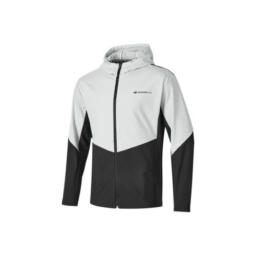 Skechers Куртки и Пальто Мужские Фиолетовый Серый