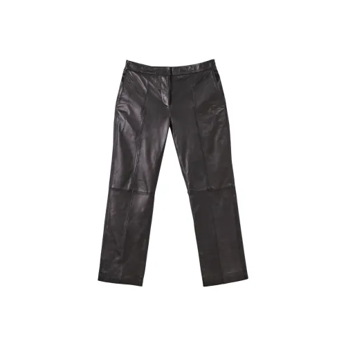 Paul Smith Кожаные Брюки Женские