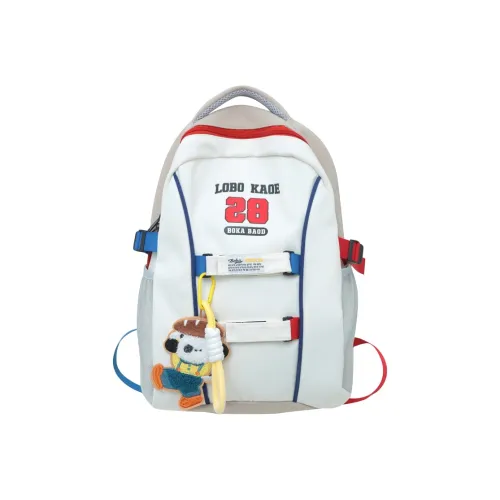 KOUDIXIONG Полиэстер Рюкзак Стандартный Подростки Белый Черный Хаки