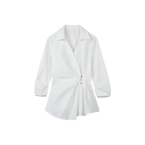 DITB Белые Женские Рубашки