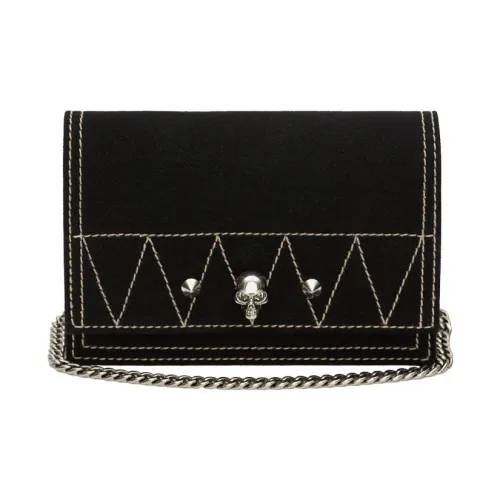 Alexander McQueen Черепа Женские Черный