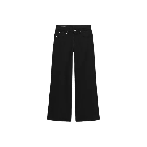 ZARA ZW Series Черные Женские Джинсы