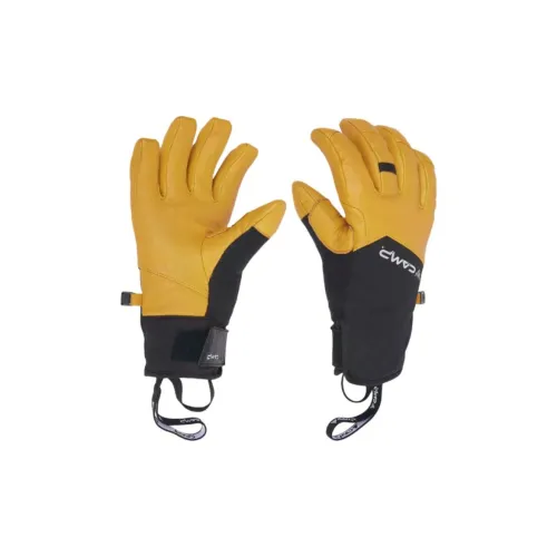 CAMP Овчина Перчатки Мужские Желтые