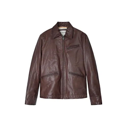 MCS Натуральная кожа Куртка Мужская