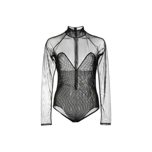 Fleur Du Mal Черный Женские Боди