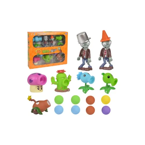 RONGDAFENG Plants VS. Zombies Полный комплект с Пусковым устройством и Мерч по IP