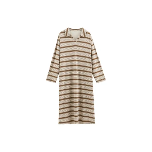 Same Language Ночная сорочка Женская · Stripe · Коричневый ремешок